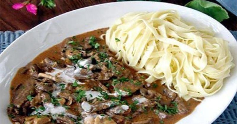 Beef Stroganoff