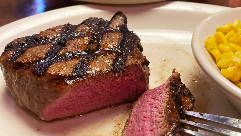 Sirloin Steak Over-Seasoned