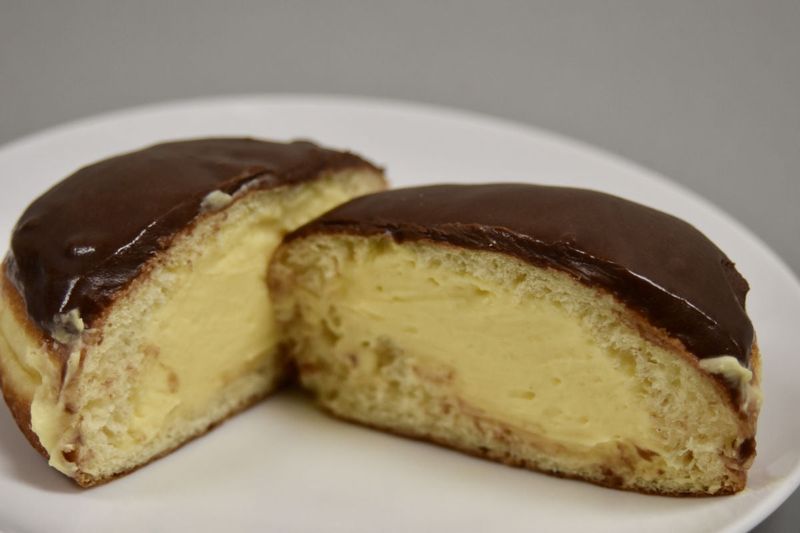 Custard-Filled Donut
