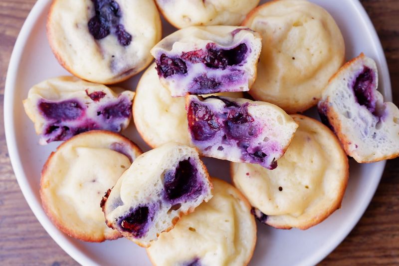 Blueberry Pancake Bites