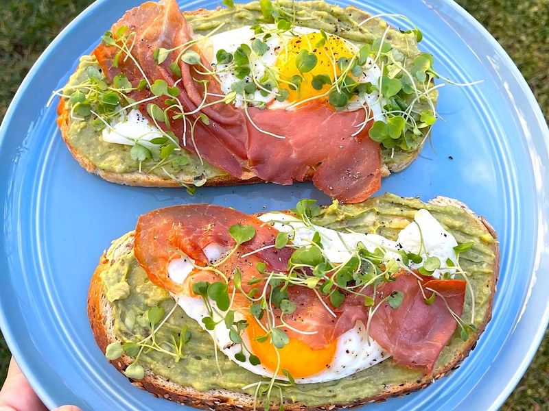 Avocado Toast with Poached Egg