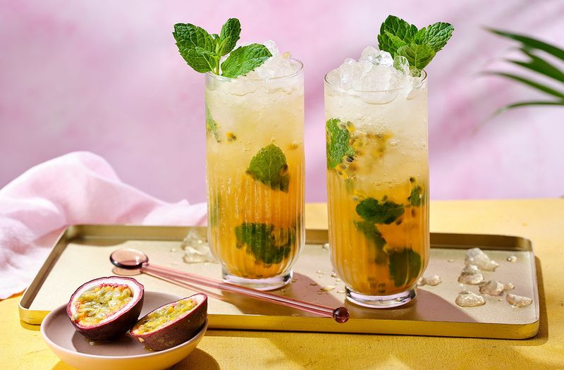 Passionfruit Mint Julep