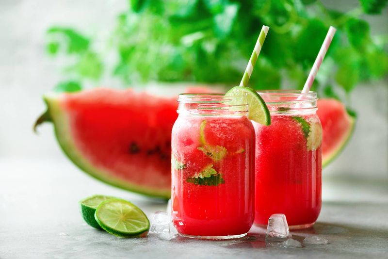 Minty Watermelon Cooler