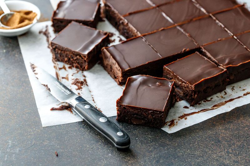 Espresso Brownie Bars