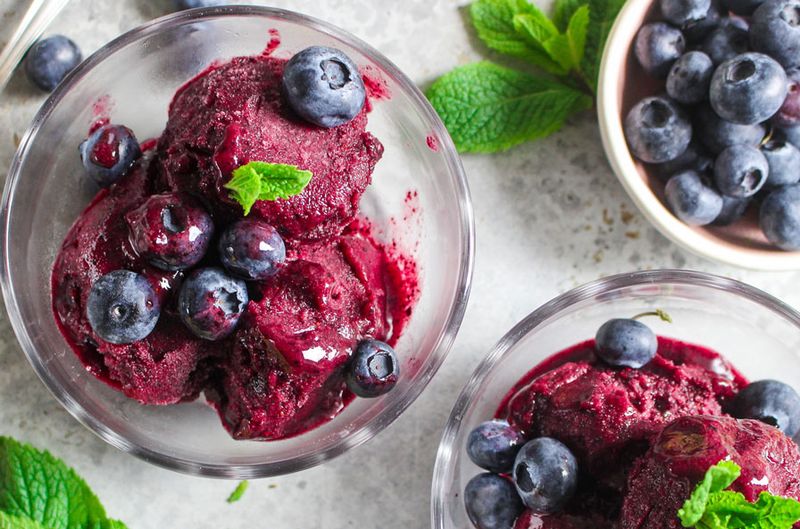 Blueberry Sorbet