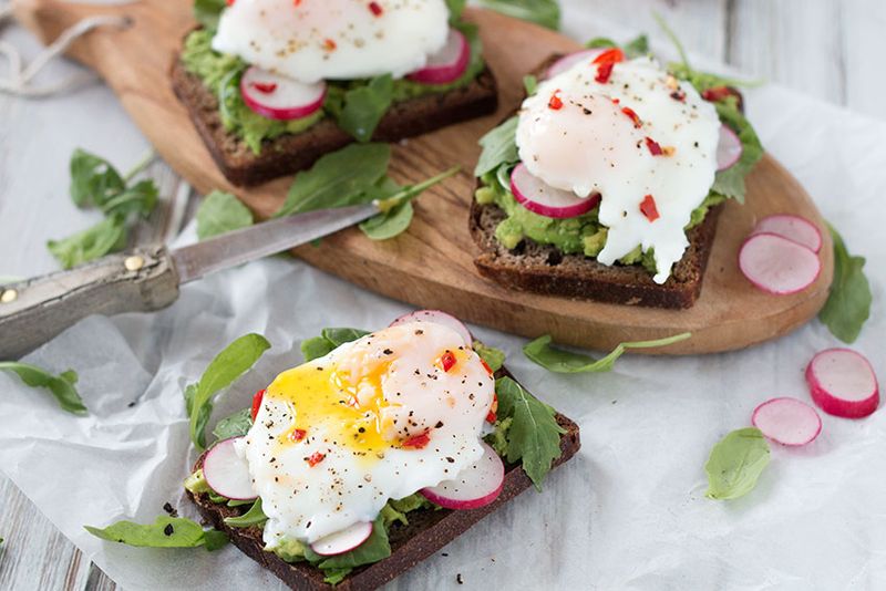 Smashed Avocado on Rye