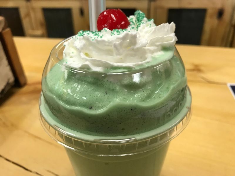 Chocolate Shamrock Shake