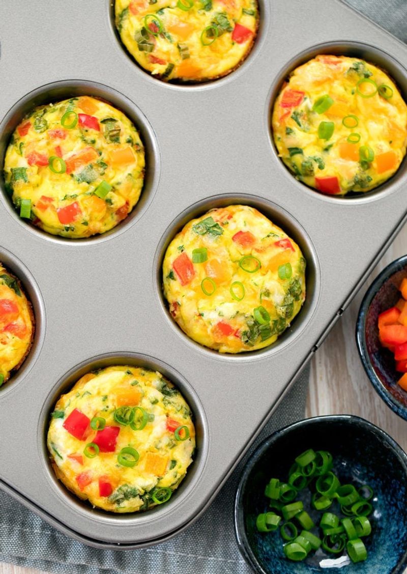 Muffin Tin Omelets