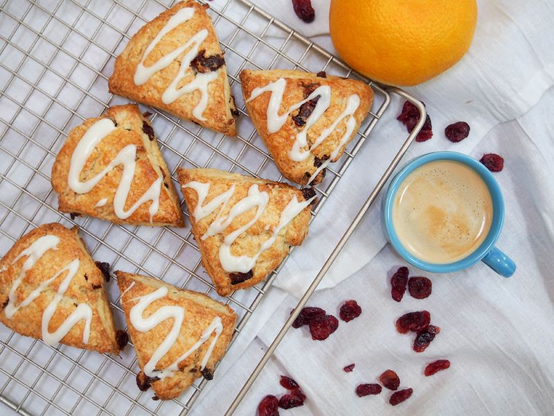 Cranberry Orange Scones
