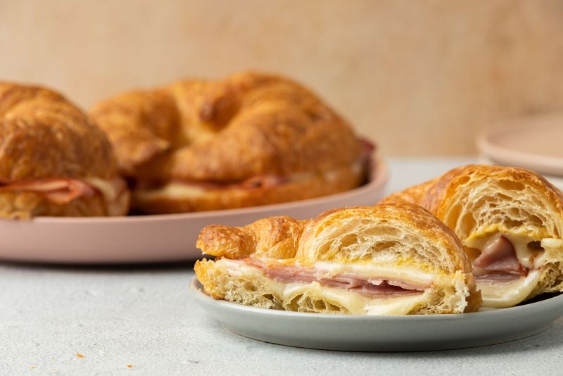Ham and Cheese Croissants