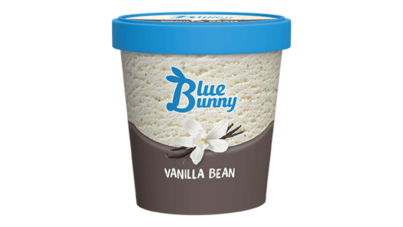Blue Bunny Vanilla Bean
