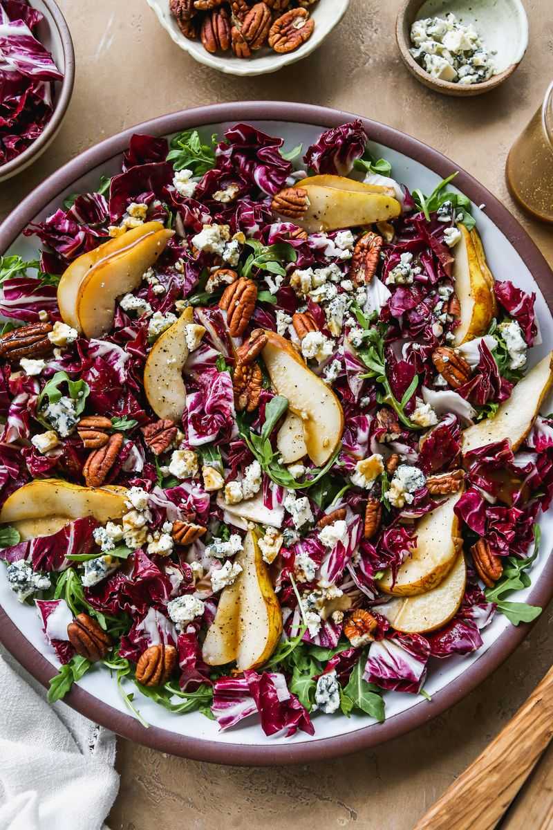 Radicchio and Pear Delight