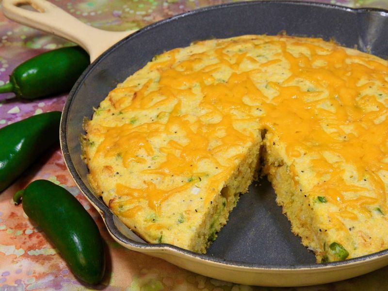Savory Jalapeño Cornbread