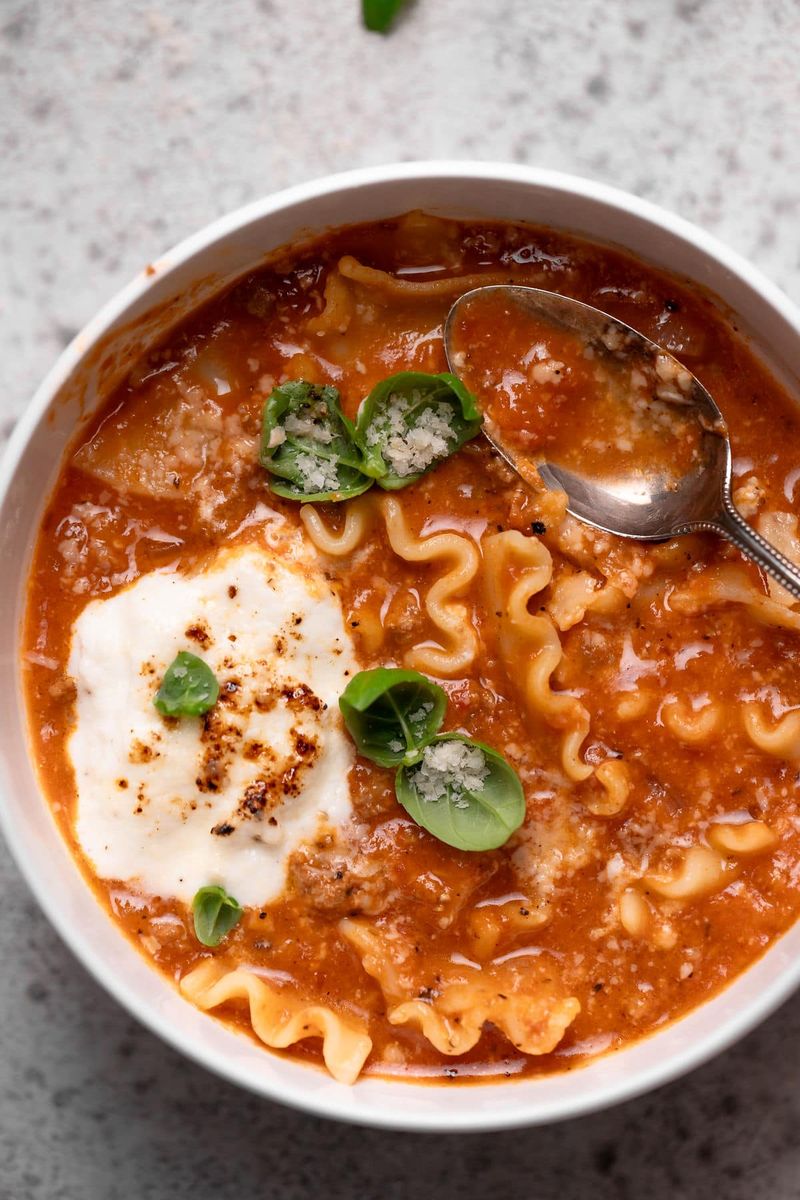 Lasagna Soup