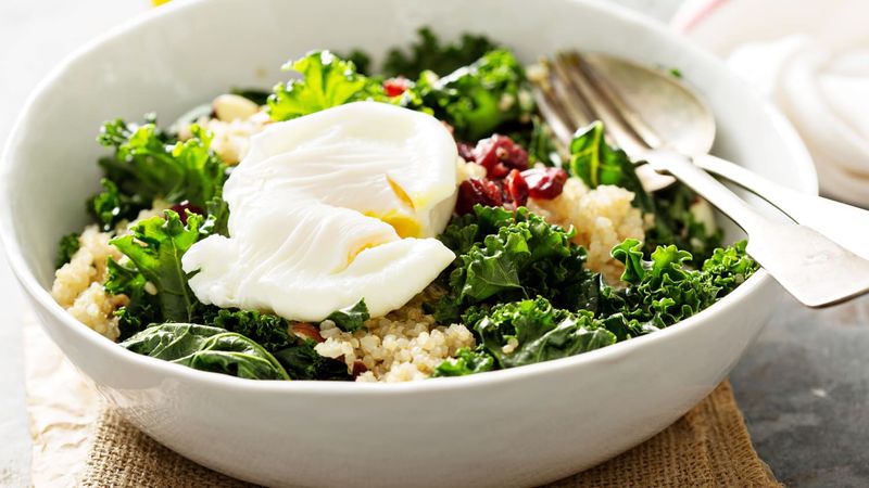 Caesar with Quinoa and Kale