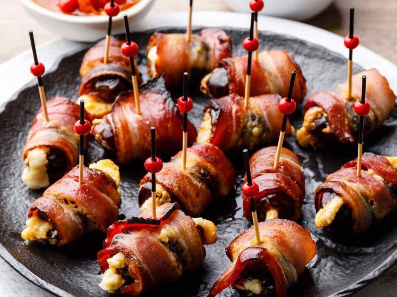 Bacon-Wrapped Dates