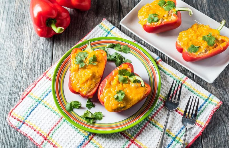 Taco Stuffed Bell Peppers