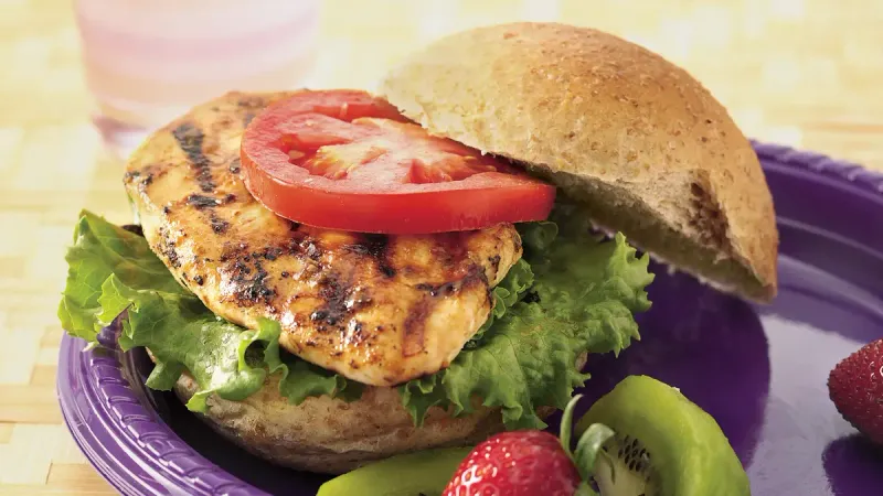 Honey Mustard Grilled Chicken Sandwich