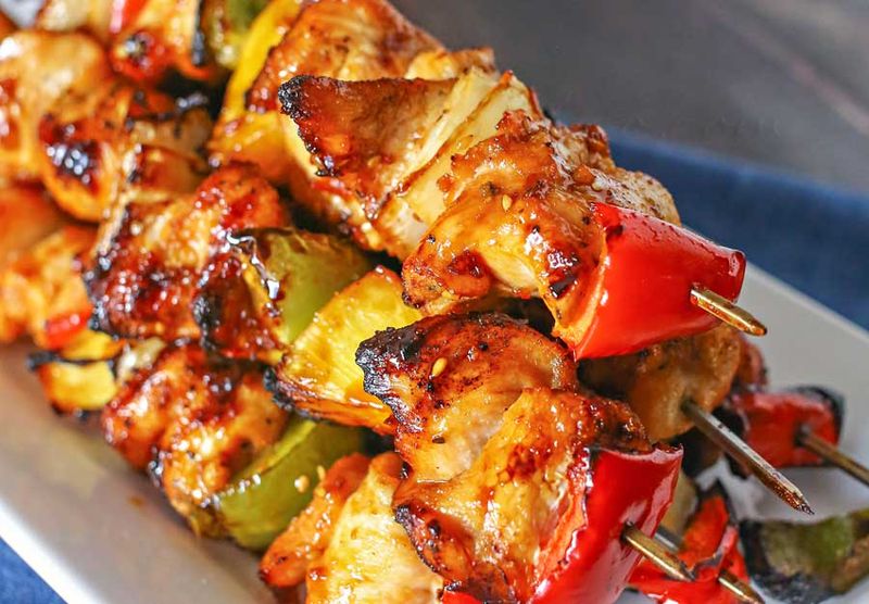 Teriyaki Chicken Skewers
