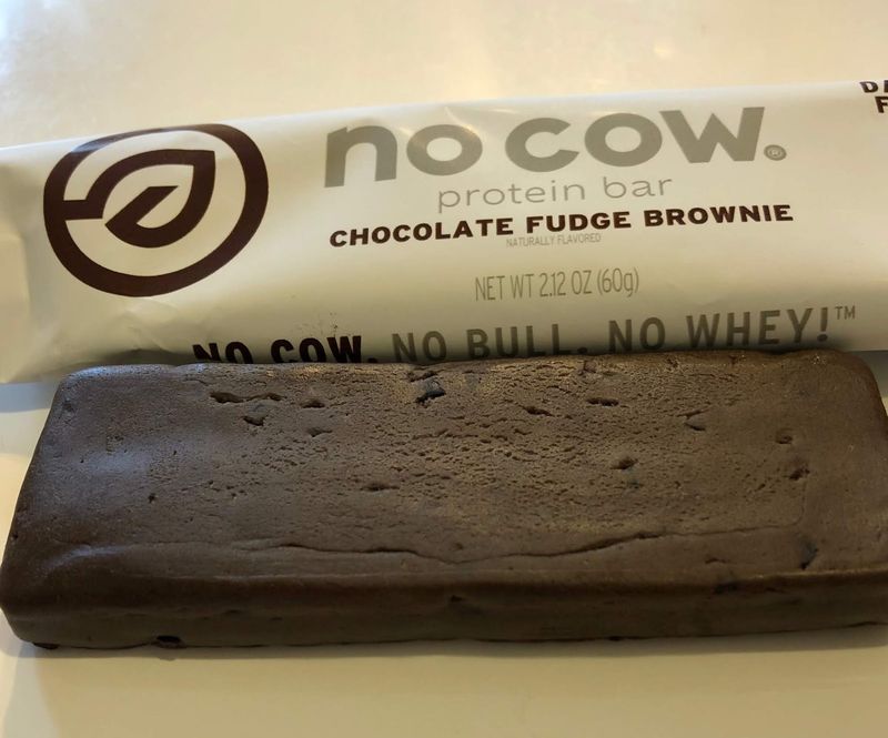 No Cow Chocolate Fudge Brownie
