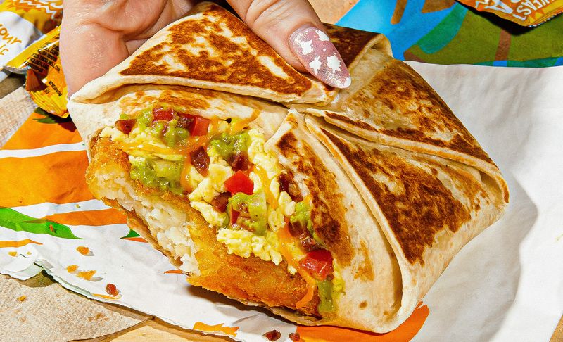 Taco Bell's Breakfast Crunchwrap