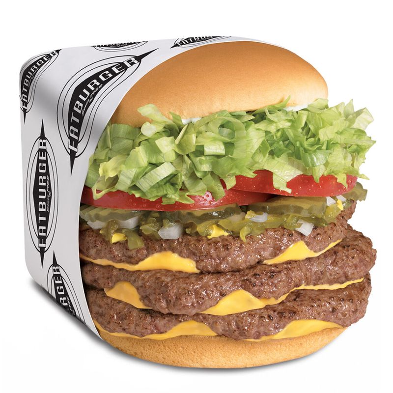 Fatburger XXXL Triple Kingburger