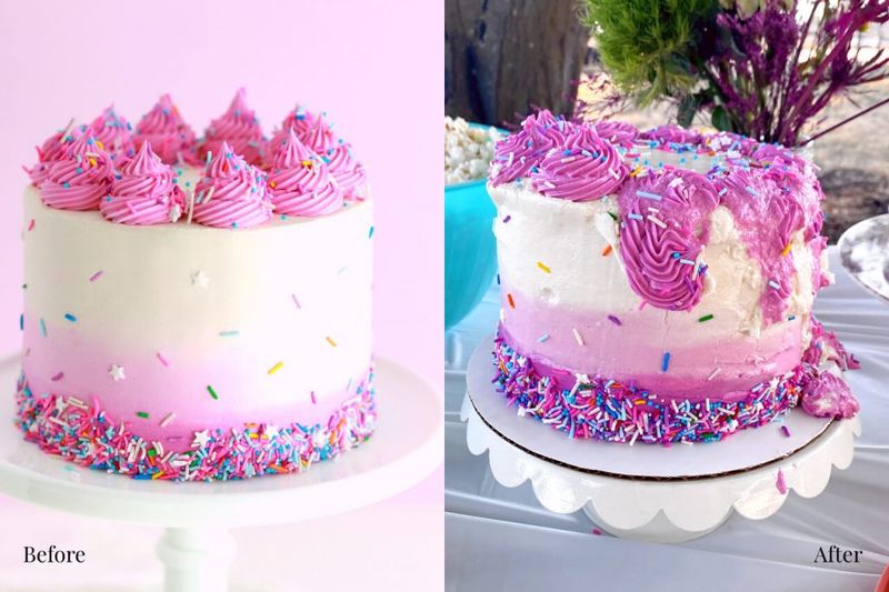 Buttercream Melting