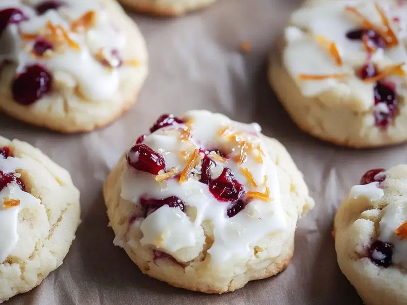 White Chocolate Cranberry Delights