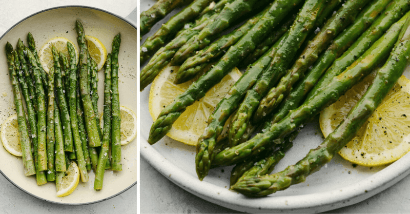 Steamed Asparagus