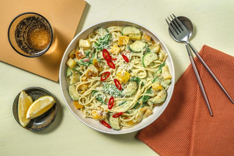 Zucchini and Lemon Pasta
