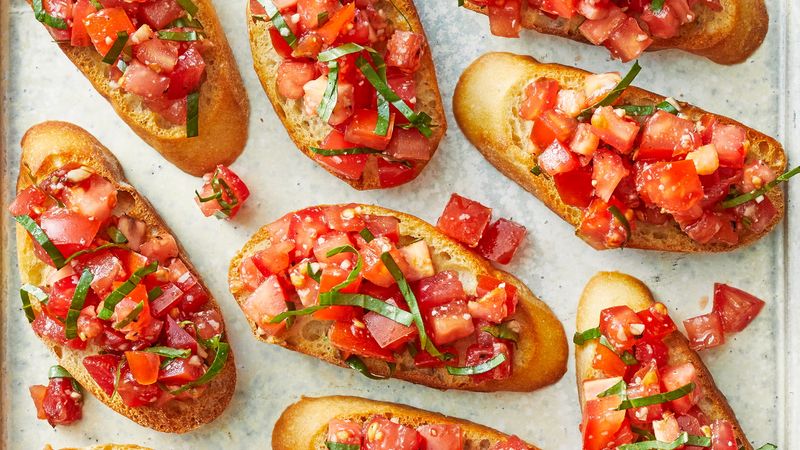 Tomato and Basil Bruschetta