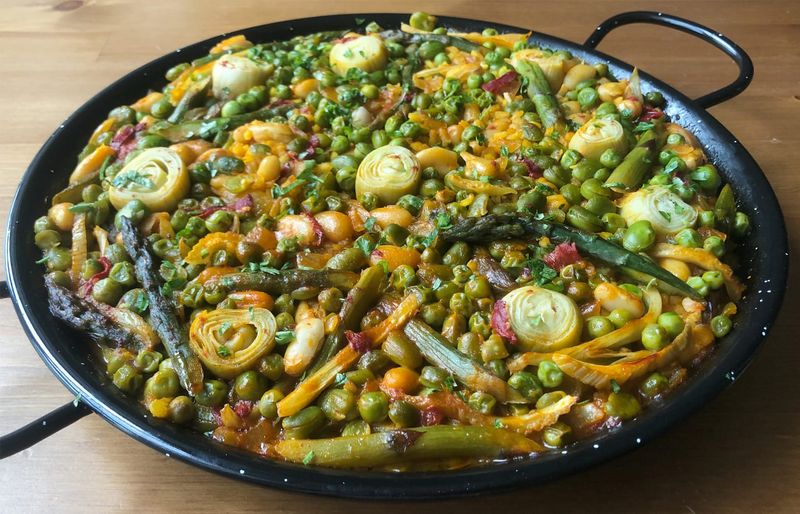 Vegetable Paella