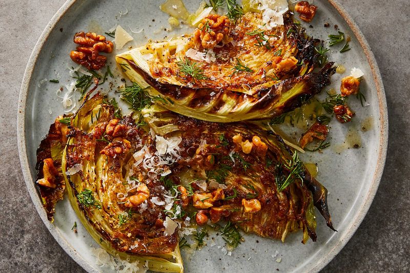 Roasted Cabbage Steaks