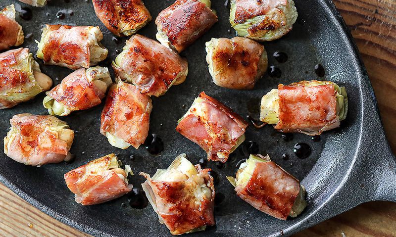 Herbed Ricotta and Prosciutto Roll-Ups