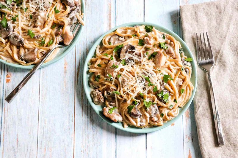 Creamy Mushroom Pasta
