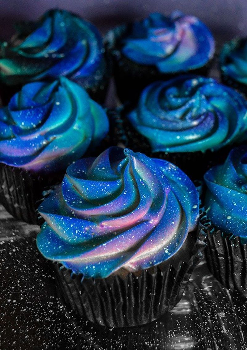 Galaxy Glam Cupcakes