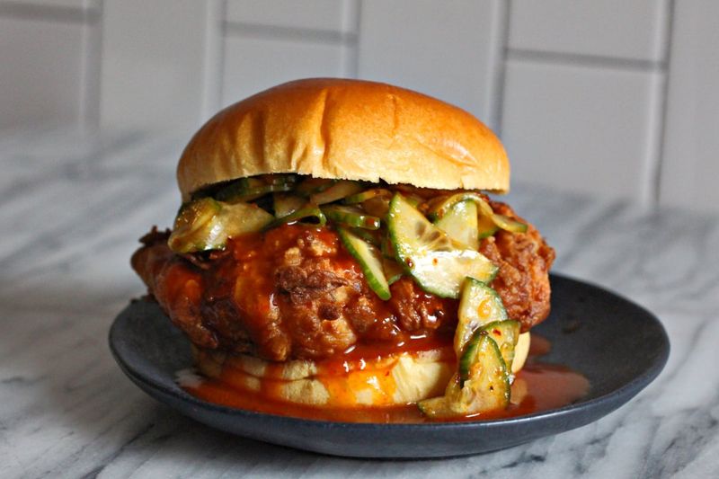 Sweet Chili Chicken Sandwich