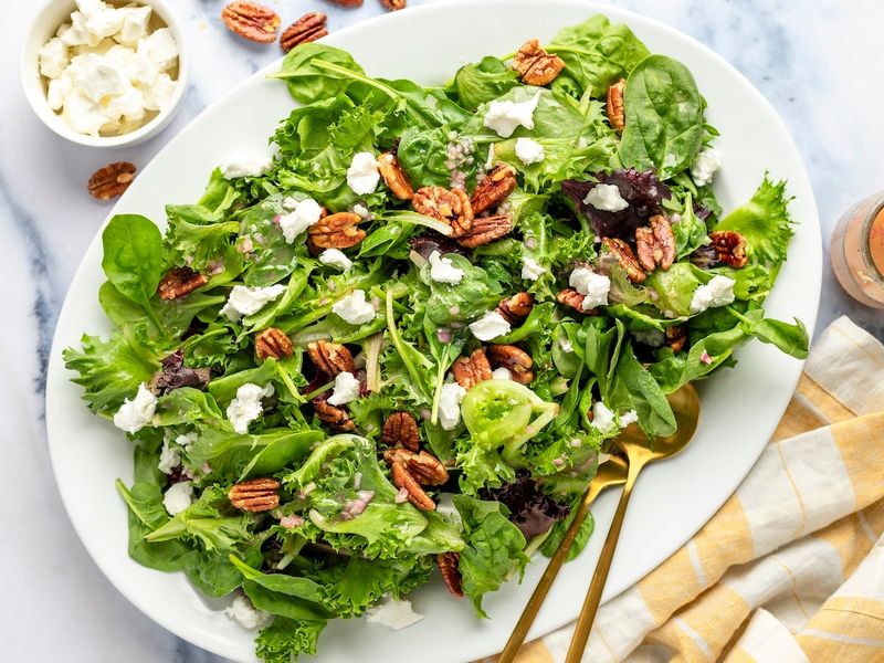Caesar Salad with Goat Cheese