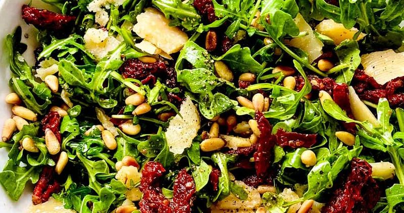 Caesar Salad with Pesto