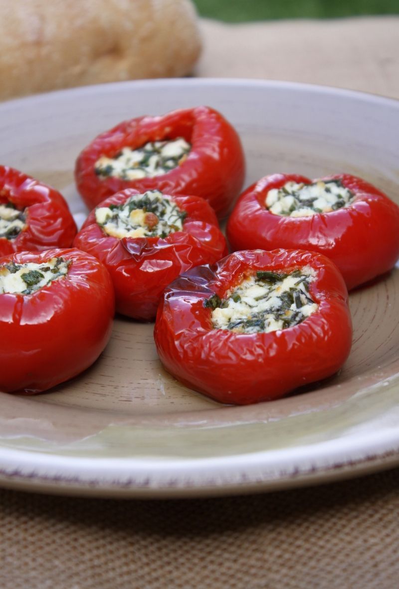 Feta Stuffed Peppers