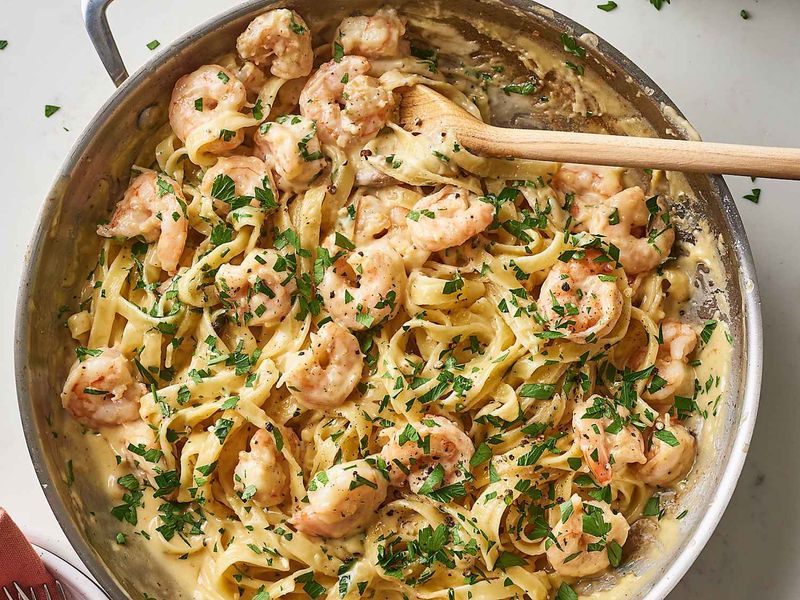 Shrimp Alfredo