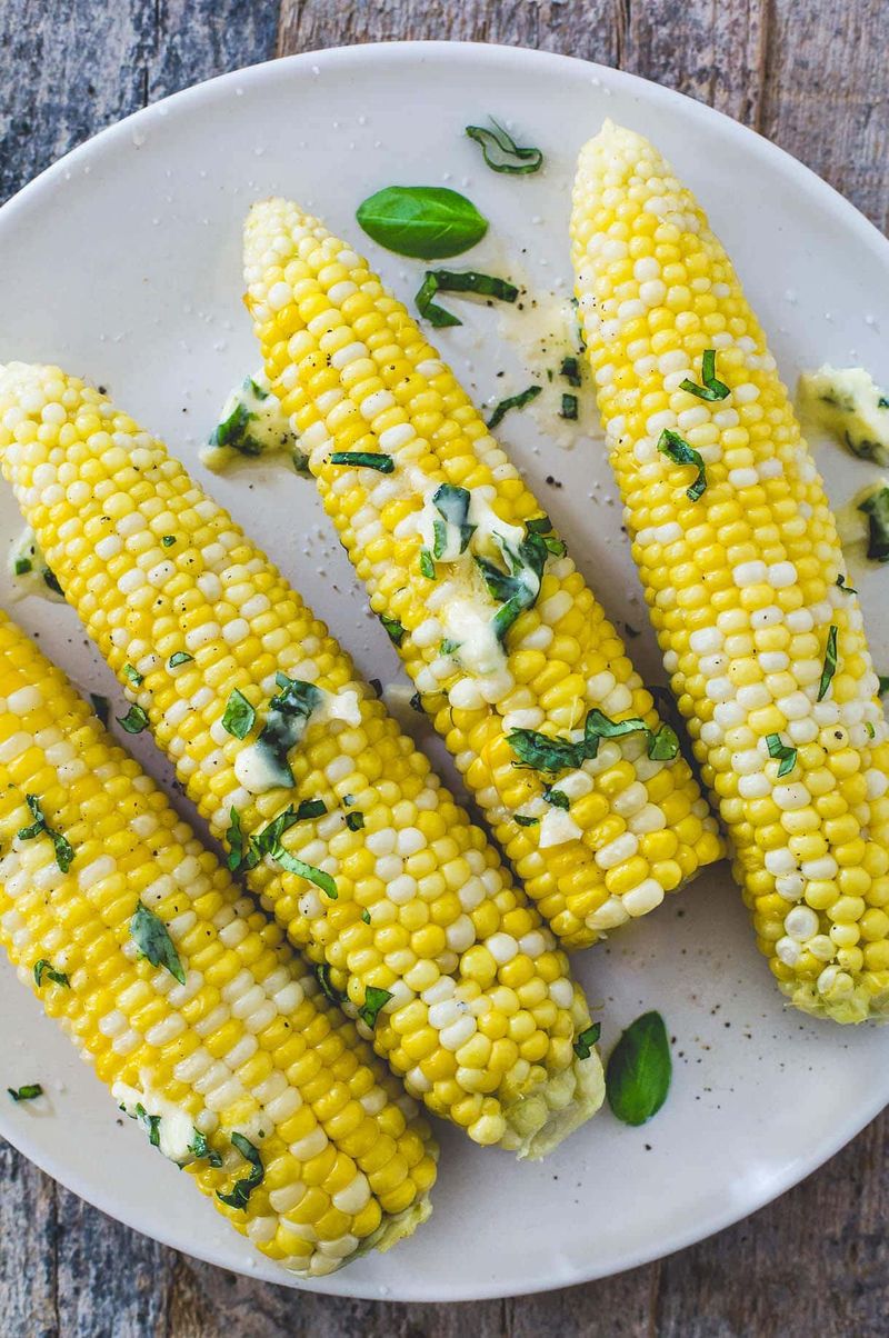 Herb Butter Corn
