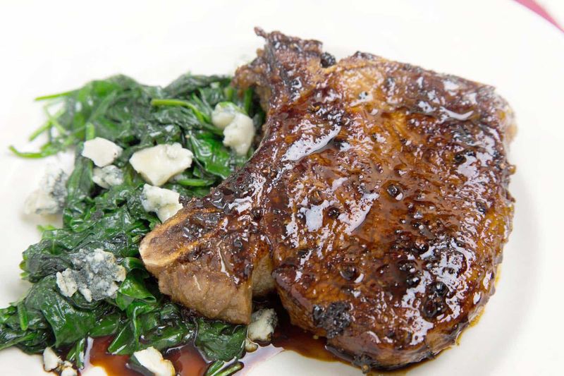 Balsamic Glazed Pork Chops