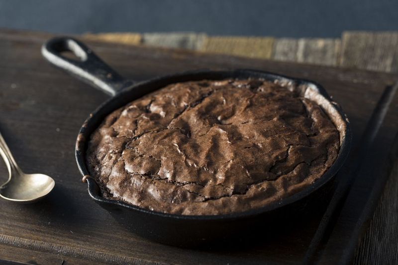 Campfire Skillet Brownies