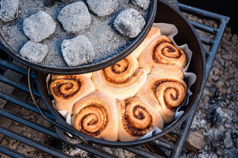 Campfire Cinnamon Rolls