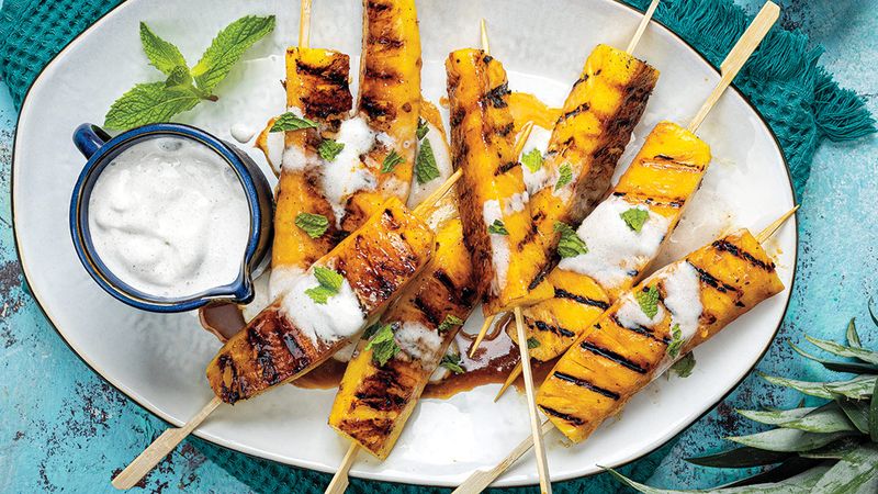 Grilled Pineapple Skewers
