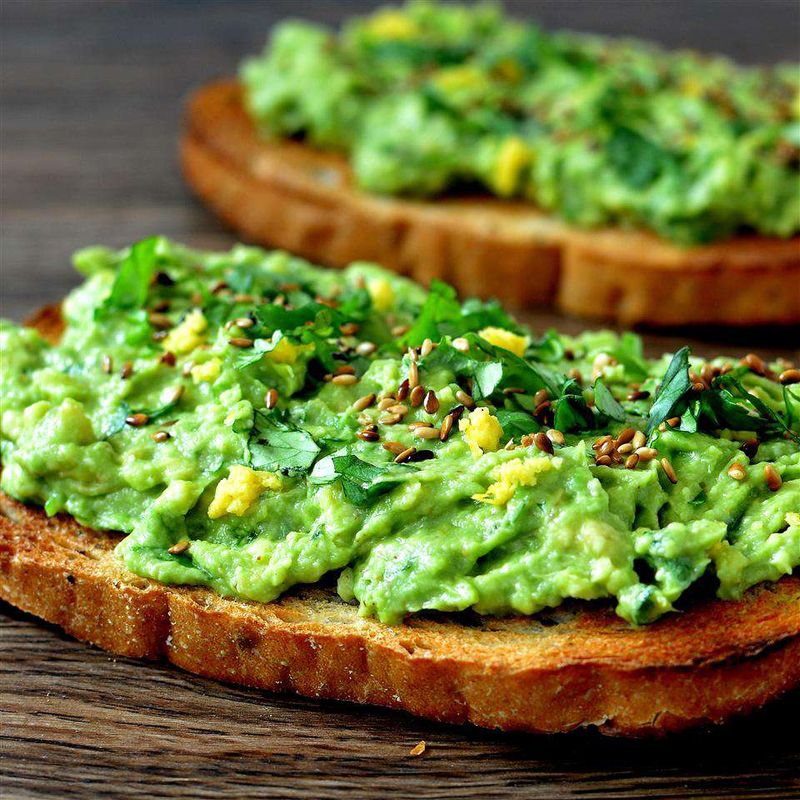 Avocado Toast with Whole Grain Bread