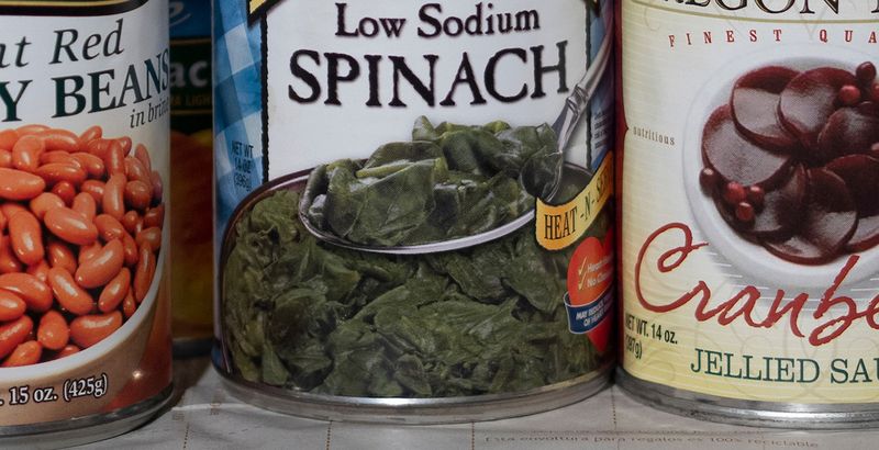 Canned Spinach
