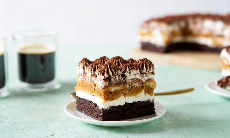 Espresso Brownie Tiramisu