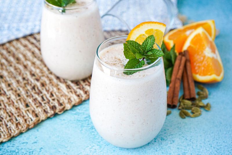 Orange and Cardamom Yogurt